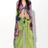 LIME DENIM BOYFRIEND TROUSERS