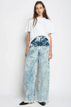 MARQUES'ALMEIDA EMBROIDERED T-SHIRT