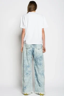 MARQUES'ALMEIDA EMBROIDERED T-SHIRT
