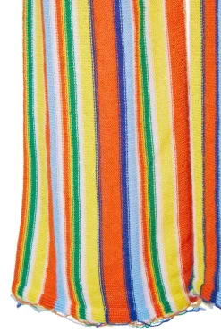 MULTI STRIPE KNIT TROUSERS
