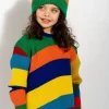 MULTI STRIPES MERINO KNIT BEANIE