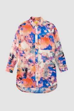 MULTICOLOUR SATIN SHIRT