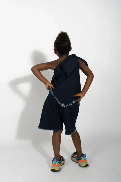 NAVY DENIM CLASSIC SHORTS