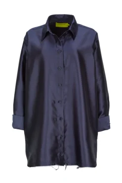 NAVY OVERSHIRT