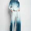 OMBRE DENIM BLUE BOYFRIEND JEANS WITH BELTS