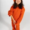 ORANGE MERINO KNIT JUMPER
