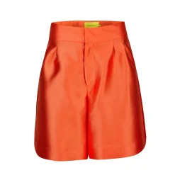 ORANGE SKATER SHORTS