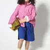 PINK AND WHITE STRIPED LOOSE SHIRT