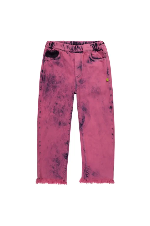 PINK BAGGY TROUSERS