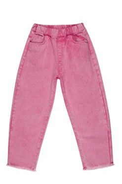 PINK BAGGY TROUSERS