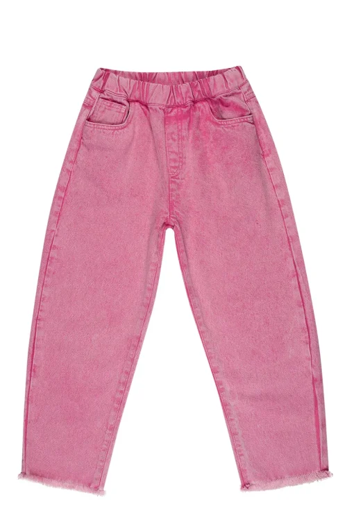 PINK BAGGY TROUSERS
