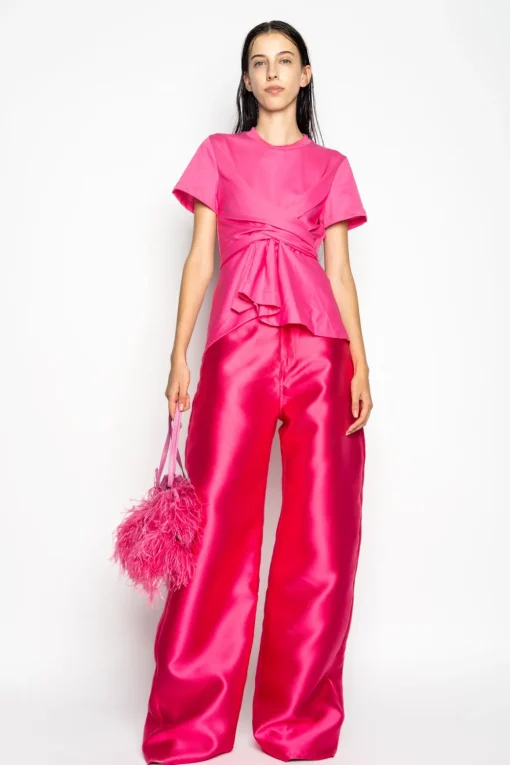 PINK BOYFRIEND TROUSERS