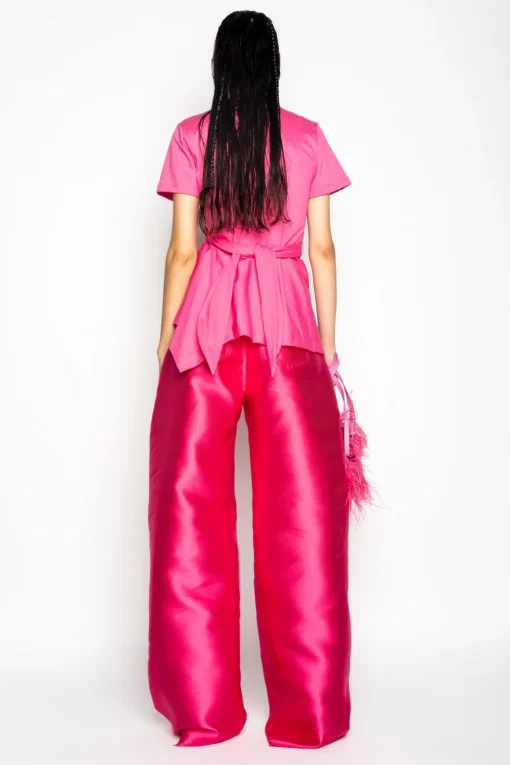 PINK BOYFRIEND TROUSERS