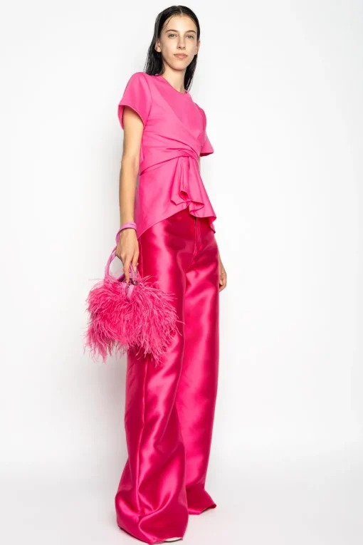 PINK BOYFRIEND TROUSERS