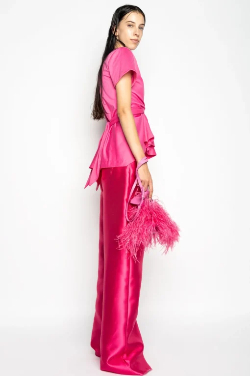 PINK BOYFRIEND TROUSERS