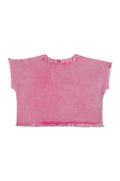 PINK CROP TOP