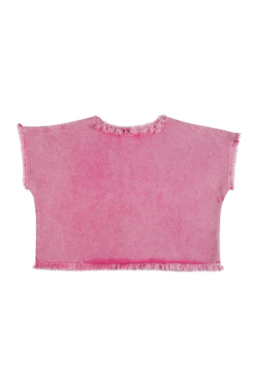 PINK CROP TOP