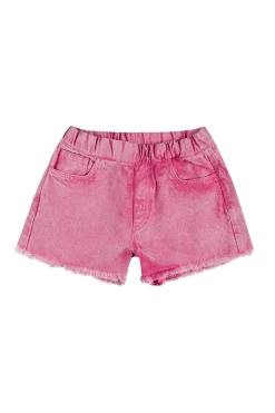 PINK DENIM SHORTS