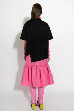 PINK FITTED SKIRT