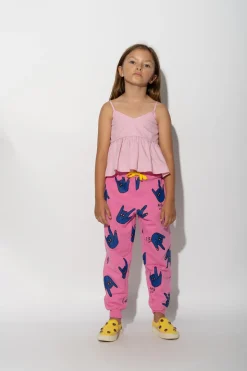 PINK HANDS PRINT SWEATPANTS