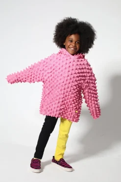 PINK SPIKE HOODIE