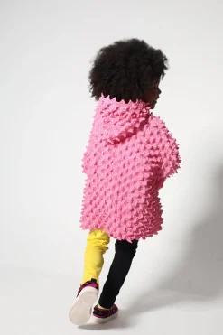 PINK SPIKE HOODIE