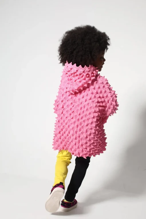 PINK SPIKE HOODIE