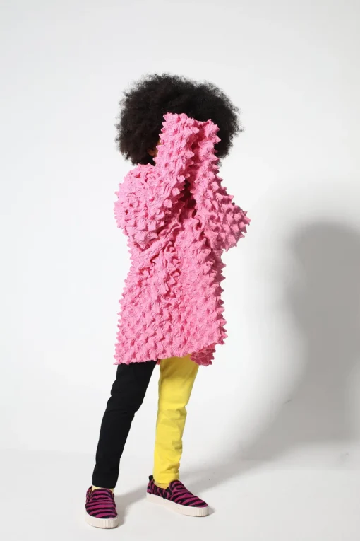 PINK SPIKE HOODIE