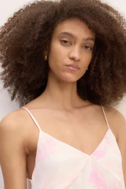 PINK TIE DYE SLIP DRESS