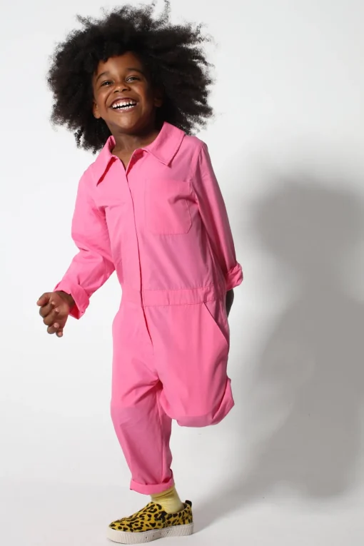 PINK WORKWEAR JUMPSUIT