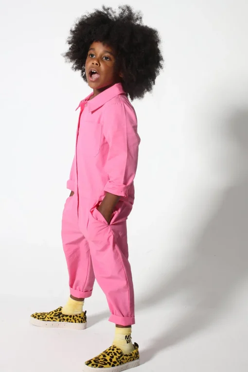PINK WORKWEAR JUMPSUIT