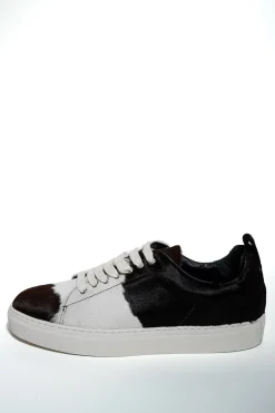 PRE-OWNED / CLASSIC SNEAKER IN HAIR LEATHER