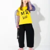 PUFF SLEEVE T SHIRT