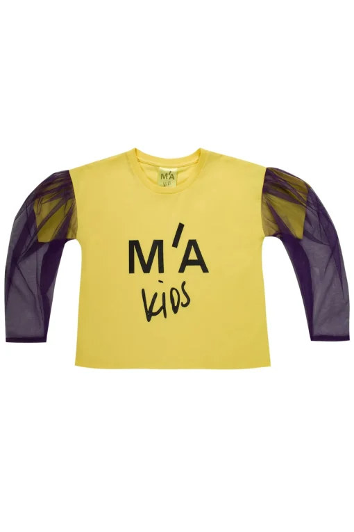 PUFF SLEEVE T SHIRT