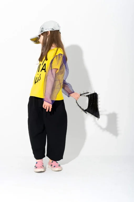 PUFF SLEEVE T SHIRT