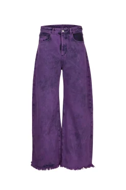 PURPLE BOYFRIEND TROUSERS