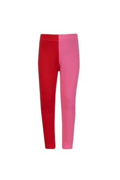 RED AND PINK LEGGINGS