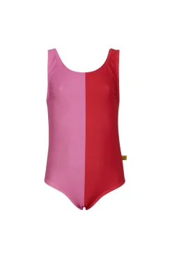 RED AND PINK SWIMSUIT
