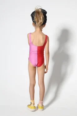 RED AND PINK SWIMSUIT