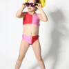 RED AND PINK SWIMWEAR BIKINI SET