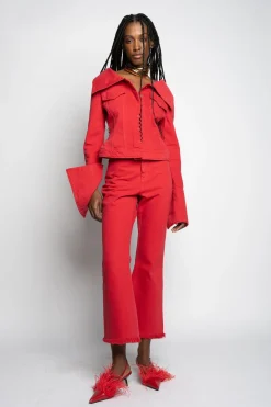 RED CAPRI JEANS