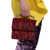 RED TIGER PRINT MINI CHAIN M'A BAG