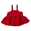 RED TOP WITH BIG FRILL