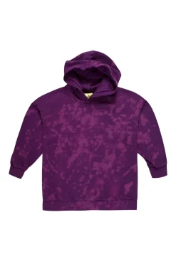 SPLATTERED FLEECE HOODIE