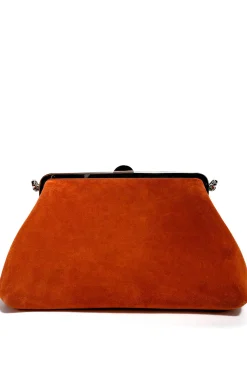 SUEDE AND NAPA LEATHER LARGE HANDBAG