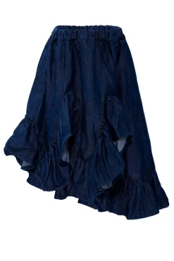 TENCEL RUFFLE SKIRT