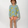 TERRY WAVY PRINT SHORTS