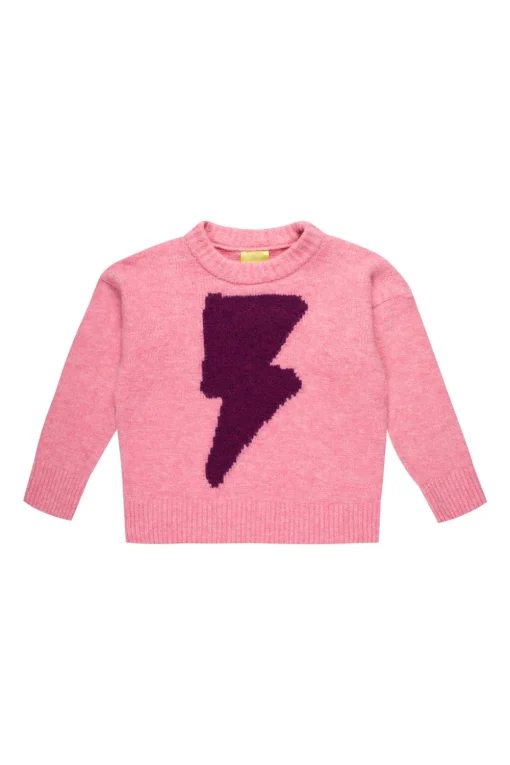 THUNDER CREW NECK KNIT JUMPER
