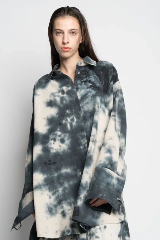 TIE DYE BLACK XXL SHIRT