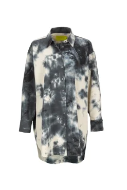 TIE DYE BLACK XXL SHIRT
